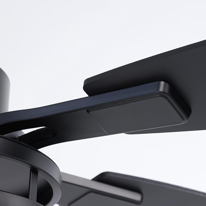 52 Inch Ceiling Fans with Lights and Remote Control, Farmhouse Ceiling Fan with LED Lighting for Bedroom Living Room and Patio, Black Caged Ceiling Fan for Indoor and Outdoor(NO Bulbs)