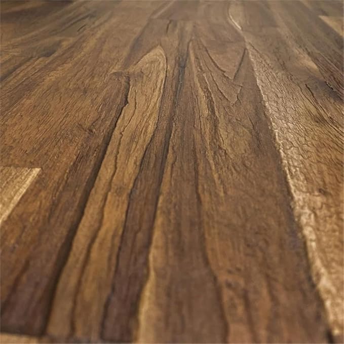 East West Furniture LM7-0N-T Lismore Dining Room Table - Rectangle Rustic Wood Table, 40x72 Inch, Walnut