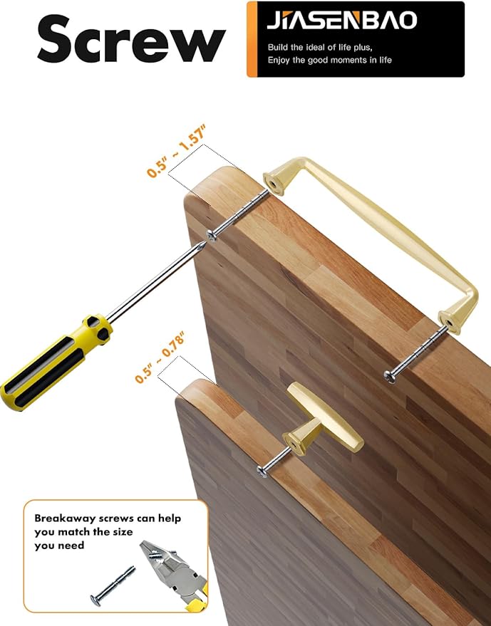 2 Pack Gold Cabinet Knob Brushed Brass Drawer Pulls Dresser Handles Hardware Bathroom Zinc Alloy