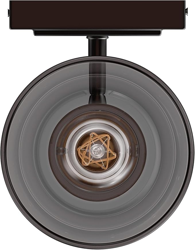 LEDMyplace E26 Base Bathroom Vanity Light Over Mirror, Modern Wall Light for Living Room, Bedroom, Bedroom Clear Glass Shade Oil Rubbed Bronze Finish Indoor Decorative Wall Lamp (Blub Not Included)