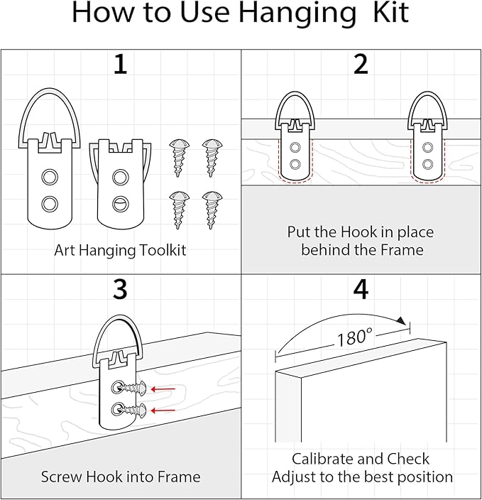 SIGNFORD Premium Framed Wall Art Single White Flower with Orange Center Illustrations Fine Art Farmhouse/Country Decorative Rustic Vintage Antique Classic for Bedroom - 26"x36" Natural
