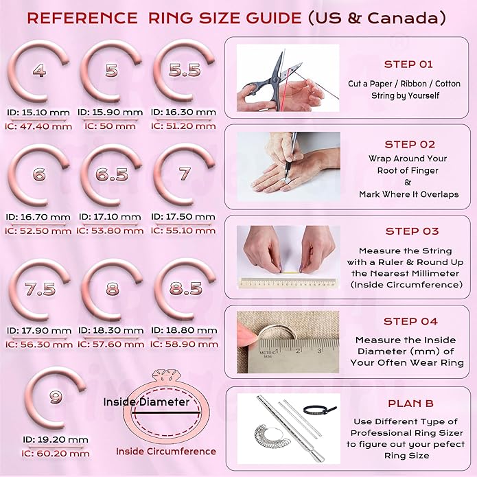 Oval Natural Black Rutilated Quartz Celtic Knot Bridal Wedding Ring Sets with Black Gold or Platinum Plated 925 Sterling Silver, Irish Gothic Engagement Rings and Spinel Trinity Annversary Band Size 4-9