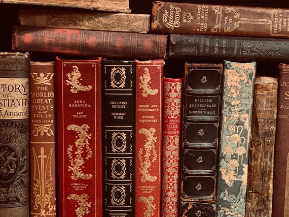 Antique Books & Decorative Book Sets
