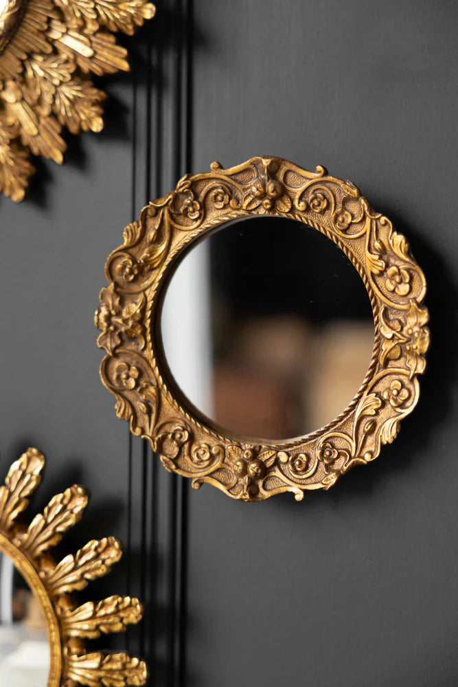Small Ornate Decorative Mirrors