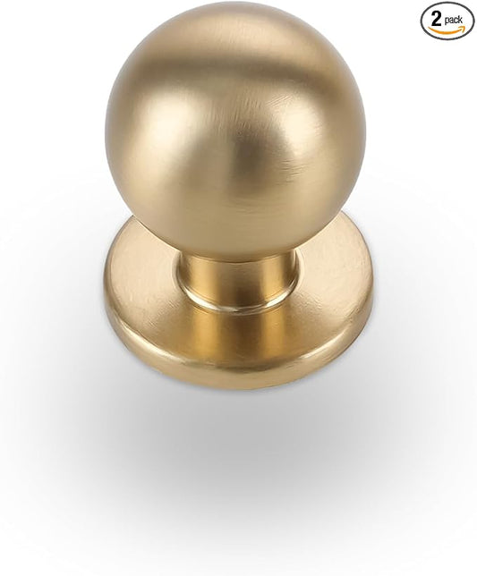 2 Pack Kitchen Cabinet Knobs Champagne Bronze Cabinet Knobs Drawer Knobs Kitchen Hardware
