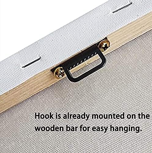 Wieco Art 4 Panels Large Canvas Prints Wall Art Europe Architectures Pictures Paintings for Living Room Kitchen Home Decor Modern Stretched and Framed Giclee Famous Buildings B & W Landscape