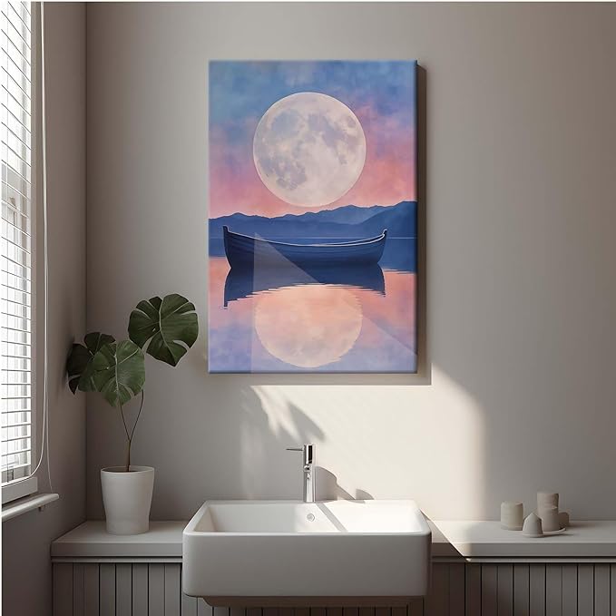 Framed Canvas Prints Afterglow Digital Print Music Poster Aesthetic Bedroom Print Watercolour Art Girly Wall Art Wall Hanging 20x30in-Framed