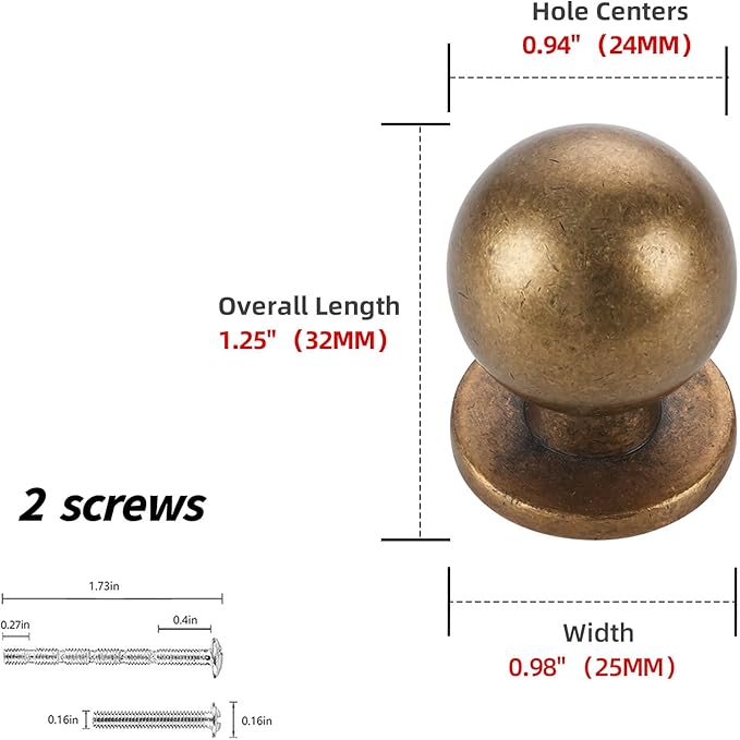 10 Pack Kitchen Cabinet Knobs Antique Brass Cabinet Knobs Drawer Knobs Kitchen Hardware