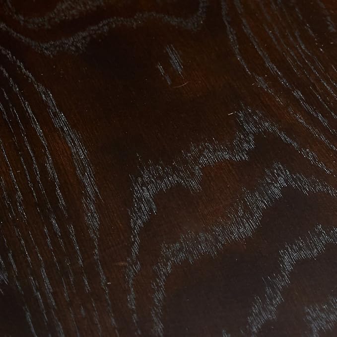 Signature Design by Ashley Haddigan Traditional Rectangular Dining Extension Table, Seats up to 8, Dark Brown