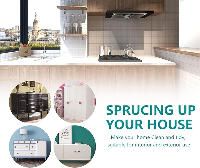 12pcs Rust Red Vintage Ceramic Cabinet Knobs, Dresser Handles with Mounting Screws