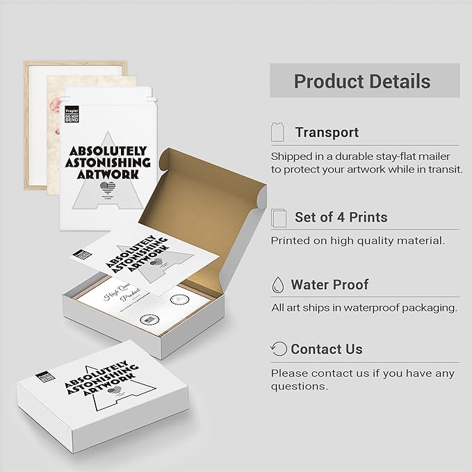 SIGNWIN Framed Set Vintage Floral Birth Month Botanical Prints Antique Flower Illustrations Modern Art Decorative Scenic Multicolor Nature Wilderness for Bedroom - 11"x14"x4 Natural