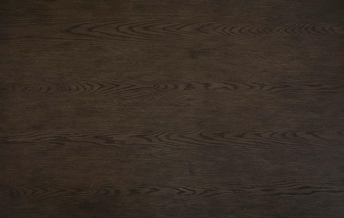 Signature Design by Ashley Burkhaus Rectangle Dining Room Extension Table, Removable Center Leaf, Seats up to 8, Wood, 40" W x 90" D x 30.25" H, Dark Brown