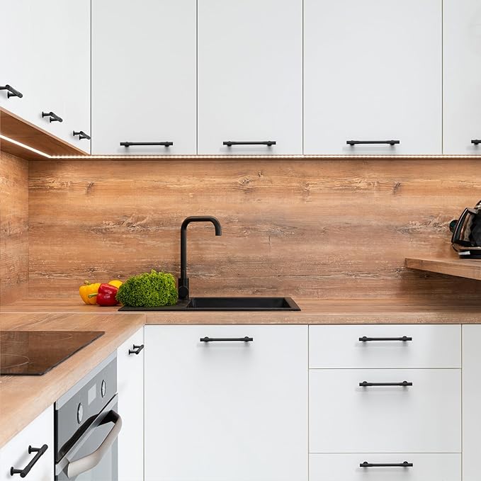 10 Pack 10 Inch Matte Black Cabinet Pulls Kitchen Cabinet Handles Black Cabinets Hardware Kitchen Drawer Pulls