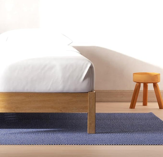 LIFEMENT Queen Signature Wood Platform Bed Frame Natural, Noise-Free, Under Bed Storage, No Box Spring Needed, Easy Assembly