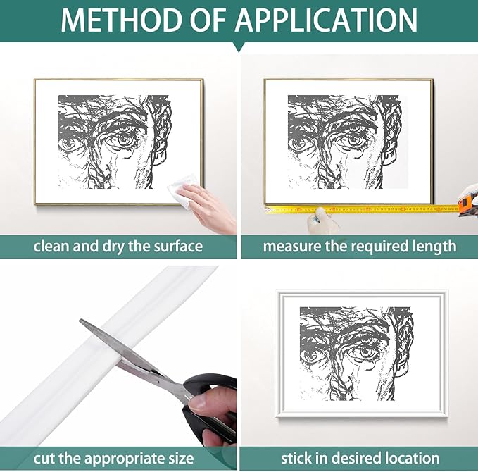 10 Ft x 1.1'' Peel and Stick Wall Molding Trim,Chair Rail Wainscoting Panel,Self-Adhesive Flexible Molding Trim for Home Decoration & Wall Protection(White)